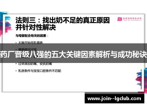 药厂晋级八强的五大关键因素解析与成功秘诀 药厂晋级八强的五大关键因素解析与成功秘诀